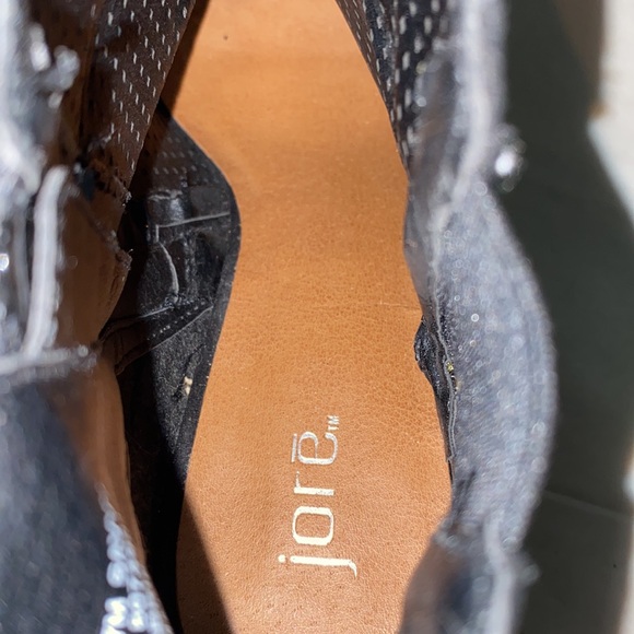 Jore Perforated Savvy Ankle Boots Size 7 - Picture 10 of 11